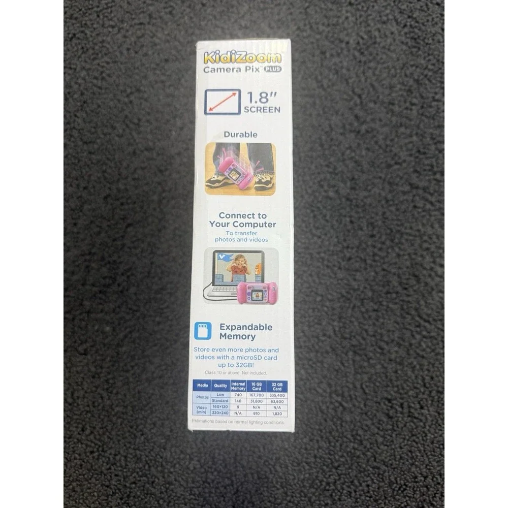 VTECH KidiZoom Camera Pix Plus Kids Digital Camera / Video Camera - Pink